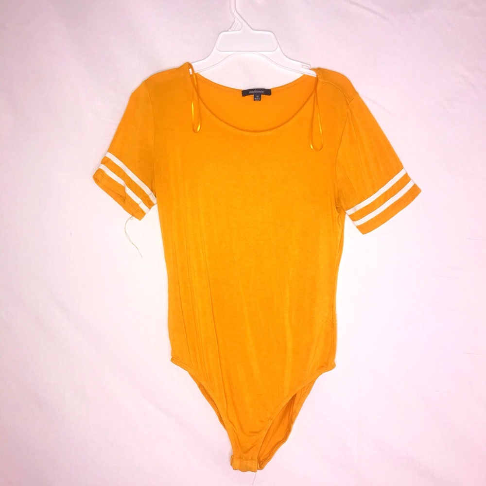 yellow bodysuit !